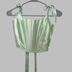 Sugar Thrillz Women's Green Corset